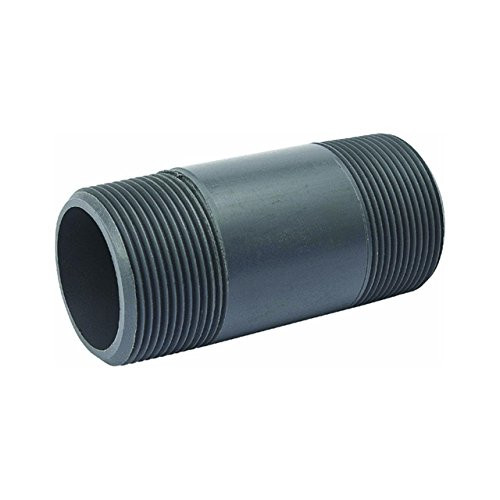 B  and  K Pvc Nipple 2 " X 4 " Gray Schedule 80