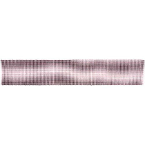 VHC Brands Harvest & Thanksgiving Farmhouse Tabletop & Kitchen - Tara Red Ribbed Runner 13" x 72" Burgundy