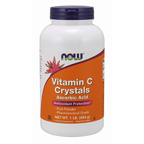 NOW Supplements, Vitamin C Crystals (Ascorbic Acid), Antioxidant Protection*, 1-Pound