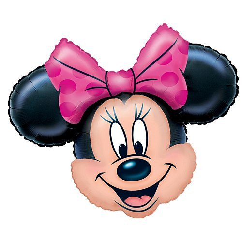 Anagram Minnie Mouse Head 28 Inch Jumbo Foil Balloon Anagram Minnie Mouse Head 28 Inch Jumbo Foil Balloon