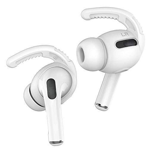 Earhoox Airpods Pro Ear Hooks - Ear Cover Accessories - Silicone Anti-Slip Ear Grips Compatible with Apple Airpod Pro (3 Pairs -S,M,L) Earhoox Airpods Pro Ear Hooks - Ear Cover Accessories - Silicone Anti-Slip Ear Grips Compatible with Apple Airpod Pro (3 Pairs -S,M,L)
