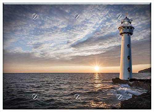 Triple Blank Wall Plate Cover - Lighthouse Glow Evening Clouds Sunset Ocean Sea 4 Triple Blank Wall Plate Cover - Lighthouse Glow Evening Clouds Sunset Ocean Sea 4