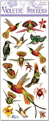 Violette Stickers Hummingbird Stickers