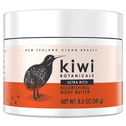 Kiwi Botanicals Nourishing Body Butter with Manuka Honey and Shea Butter for Dry Skin, 8.5 oz Kiwi Botanicals Nourishing Body Butter with Manuka Honey and Shea Butter for Dry Skin, 8.5 oz