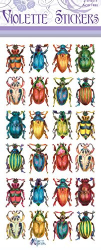 Violette Stickers Beetles