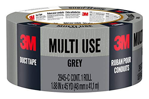 3M Multi-Use Duct Tape for Home  and  Shop, 1.88 inches by 45 yards, 2945-C, 1 roll