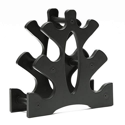 Melo-bell Dumbbell Storage Rack 3-Tier Dumbbell Rack Multilevel Weight Storage Organizer for Multilevel Hand Weight Tower Stand for Gym Organization