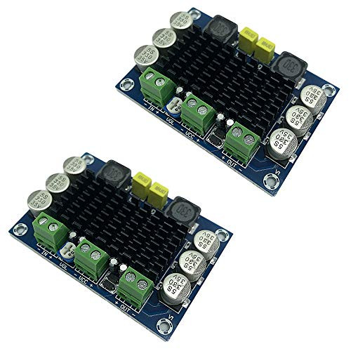 WSDMAVIS 2 Pcs TPA3116D2 Digital Audio Amplifier Board DC 12-26V 100W Mono Digital Power Amp Board Audio Amplifier Module