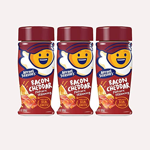 Kernel Season's Popcorn Seasoning, Bacon Cheddar 2.85 Ounce - Pack of 3 Kernel Season's Popcorn Seasoning, Bacon Cheddar 2.85 Ounce - Pack of 3