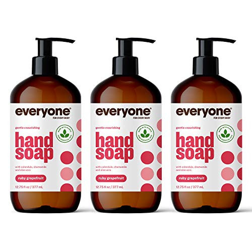 Everyone Hand Soap: Ruby Grapefruit, 12.75 Ounce, 3 Count- Packaging May Vary