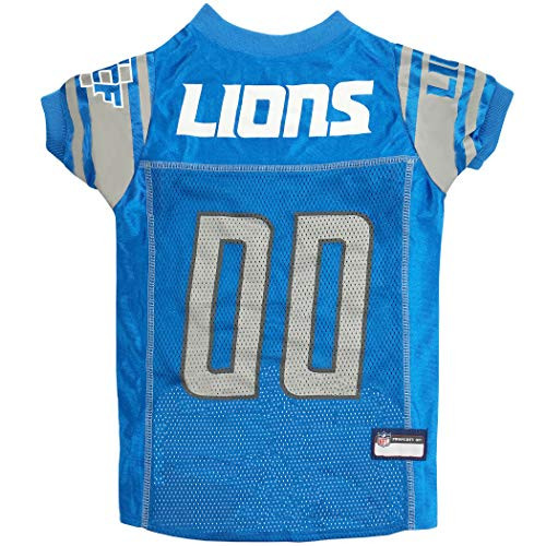 NFL DET-4006-LG DETROIT LIONS DOG Jersey, Large