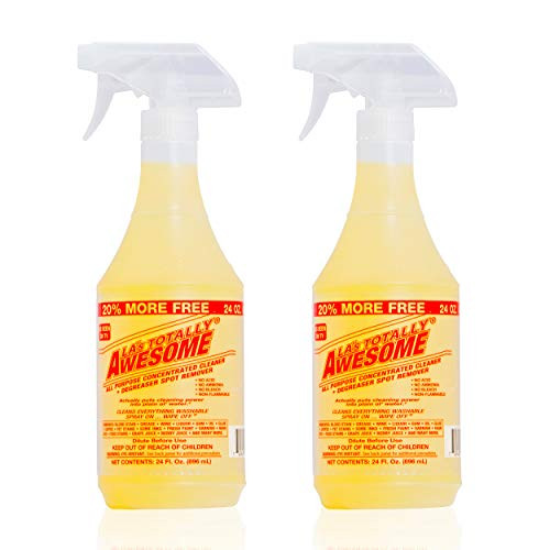 La's Totally Awesome All Purpose Cleaner, Degreaser  and  Spot Remover, 2 Bottles of 24 oz, 48 oz in total