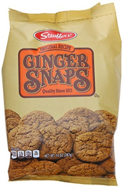 Stauffer Cookie Ginger Snap, Original, 14 oz Stauffer Cookie Ginger Snap, Original, 14 oz