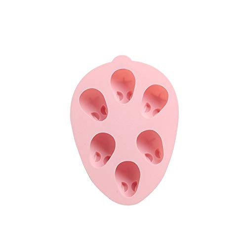 Easter Bunny Mold, Silicone Molds for Candy, Cake, Chocolate, Baking Chocolate Mold, Candy Molds, Baking DIY Mold Tools for Party, Wedding (Pink)