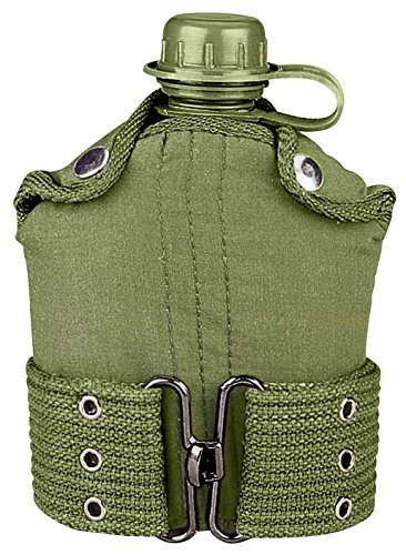 Rothco G.I. Type Plastic Canteen  and  Pistol Belt Kit
