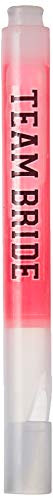 Amscan Team Bride Glow Whistle Necklace, One Size, Multicolor