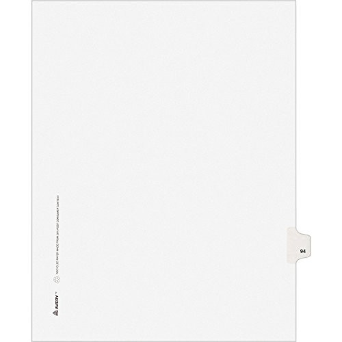 AVE82292 - Avery Side-Tab Legal Index Divider