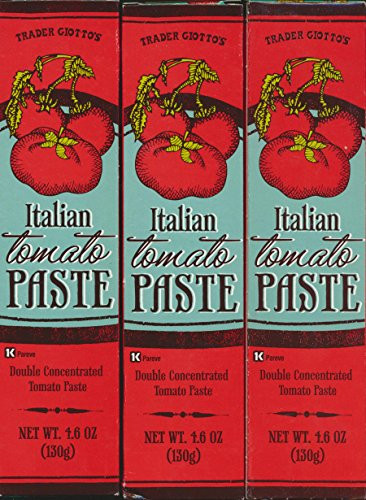Trader Joe's Italian Tomato Paste (Pack of 3 - 4.6 oz )