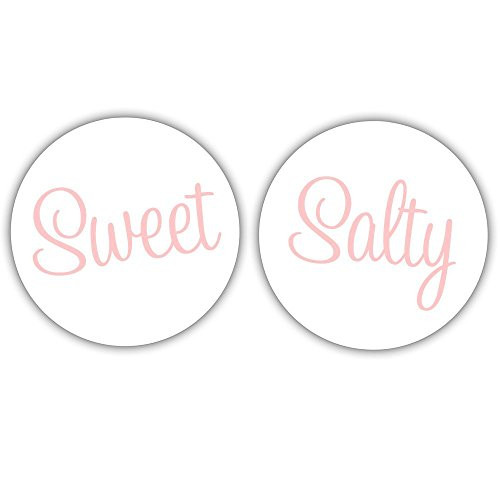 Sweet and salty stickers - Popcorn flavor stickers