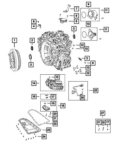 Mopar Genuine Oil Pan Bolt 5189844AA