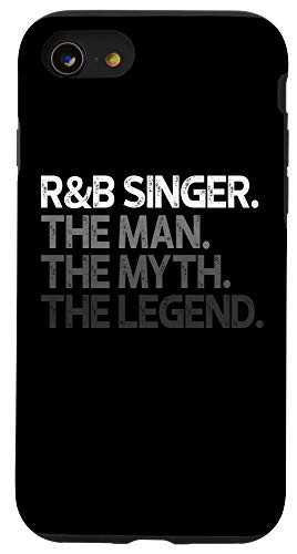 iPhone SE (2020) / 7 / 8 R and B Singer The Man Myth Legend Gift Case