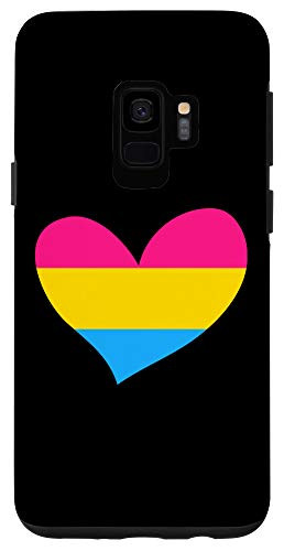 Galaxy S9 Pansexual Heart Gift Pan Pride Sexual LGBT LGBTQ Case