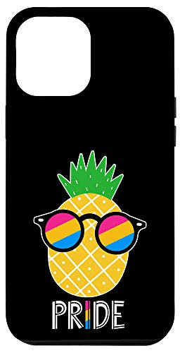 iPhone 12 Pro Max Pineapple Pan Pansexual Pride Flag LGBTQ Cool LGBT Ally Gift Case