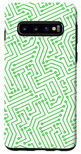 Galaxy S10 Mainframe Computer Circuit Board Plan Depiction Pattern PCB Case