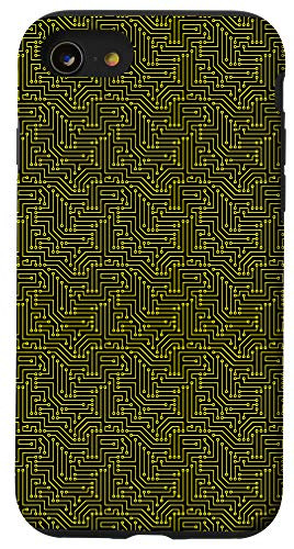 iPhone SE (2020) / 7 / 8 Elegant High-Tech Technology Circuit Board Background Design Case