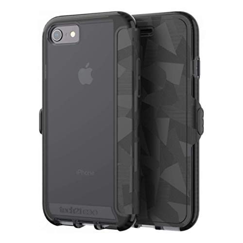 tech21 Protective Evo Wallet Card Storage Magnetic Closing Case Cover for Apple iPhone 7/8, Black