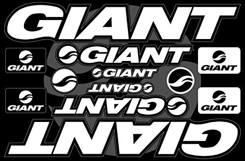 TopBikeDecals Giant Decals Stickers Bicycle Frame Replacement Graphic Set  1