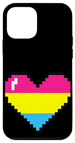 iPhone 12 mini Pansexual Flag Heart LGBT LGBTQ Pan Pride Gift Case