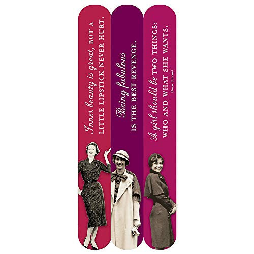 SHANNON MARTIN DESIGN Being Fabulous Is The Best Revenge 3-Pack Emery Boards
