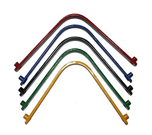 Henri de Rivel Adjustable Saddle Gullets Plates for Saddles - Color - Green - Size - R