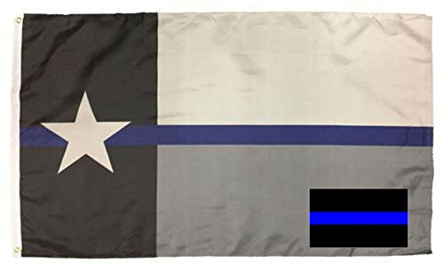 AES Wholesale Combo 3x5 Texas State Police Flag and Thin Blue Line Decal Sticker Fade Resistant Double Stitched Premium Quality AES Wholesale Combo 3x5 Texas State Police Flag and Thin Blue Line Decal Sticker Fade Resistant Double Stitched Premium Quality