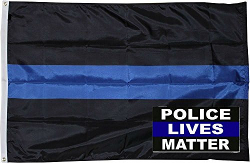 AES Wholesale Combo 3x5 Police Blue Line Flag and Police Lives Matter Decal Sticker Fade Resistant Double Stitched Premium Quality AES Wholesale Combo 3x5 Police Blue Line Flag and Police Lives Matter Decal Sticker Fade Resistant Double Stitched Premium Quality