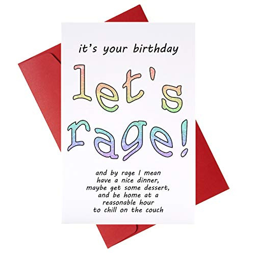 Introvert Birthday Card, Sincere B-day Greeting Card for Intimate Friend, Happy Birthday Card for Buddy Introvert Birthday Card, Sincere B-day Greeting Card for Intimate Friend, Happy Birthday Card for Buddy