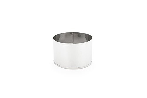 Fox Run Rosti/Egg Ring Molds, 3.5 x 3.5 x 2.5 inches, Metallic
