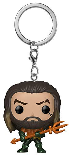 Funko 31191 Pop Keychain: Aquaman Movie - Arthur Curry As Gladiator Collectible Figure, Multicolor
