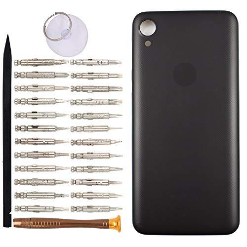 Starry Black Moto E 6th Gen Back Battery Case Replacement for Motorola Moto E6 XT2005-3 XT2005-1
