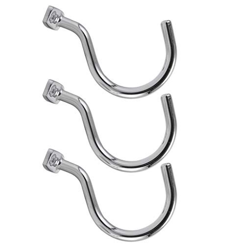 LEIPUPA 3 Pack 98mm Billiard Snooker Table Cue Hook to Hold Bridge Stick/Pool Rack Accessories