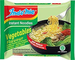 Indomie Instant Noodle Ramen Soup Vegetable Flavour (Pack of 10)