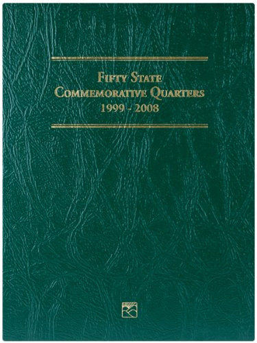50 State Commemorative Quarter Folder-1999-2008