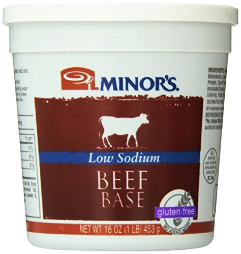 Minors Low Sodium Beef Base - 16 oz