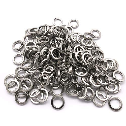 M10 Split Lock Washer, 304 Stainless Steel Spring Lock Washer, 150Pcs