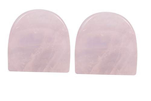 rockcloud Worry Stone,Thumb Palm Stones for Anxiety, Healing Crystal, Semicircle, Rose Quartz rockcloud Worry Stone,Thumb Palm Stones for Anxiety, Healing Crystal, Semicircle, Rose Quartz