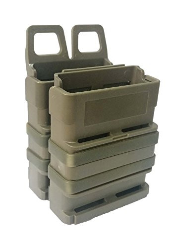Simways Tactical Mag Pouch Holster 5.56 Magazine Holder for M4 M16 AR15 (OD)