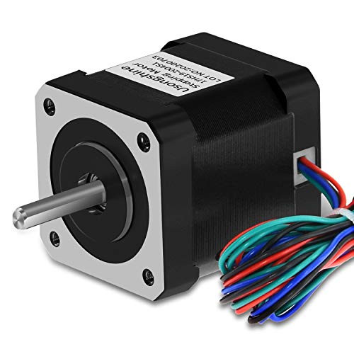 Usongshine Nema 17 Stepper Motor 2A High Torque (50N.m) 1.8 Degree 4-Lead for DIY CNC/3D Printer/Extruder (Pack of 1)