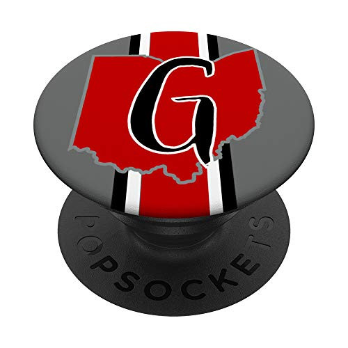 State of Ohio with Letter G and Stripe PopSockets PopGrip: Swappable Grip for Phones and Tablets State of Ohio with Letter G and Stripe PopSockets PopGrip: Swappable Grip for Phones and Tablets