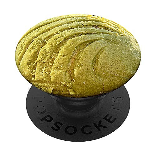 Green Concha, Sweet Bread, Pan De Dulce PopSockets PopGrip: Swappable Grip for Phones and Tablets Green Concha, Sweet Bread, Pan De Dulce PopSockets PopGrip: Swappable Grip for Phones and Tablets
